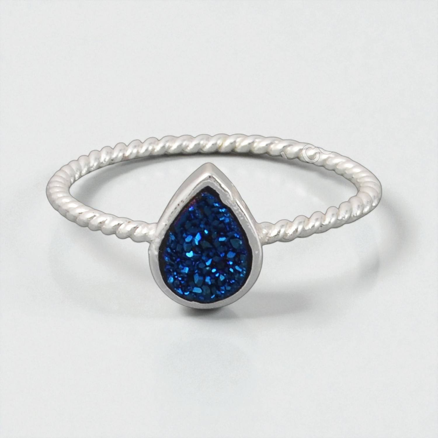 Blue Druzy