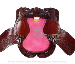 Sillín de caballo cómodo y duradero con elegante sillín de cuero con estilo occidental de aspecto elegante para la venta de exportación - Product Image 2