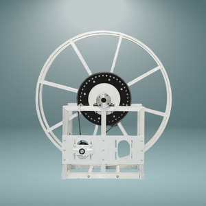 TechnoJet HRS25A6001 Carrete de manguera de envoltura única de aviación de 2 pulgadas 12V 500W Aluminio natural OEM/ODM Servicio Equipo de servicio de gasolina - Product Image 1