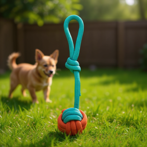 Giocattolo Interattivo Durevole per Cani, Pallina da Masticare Premium per Animali Domestici - Product Image 3