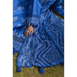 Conjunto de Traje de 3 Piezas Bordado para Mujer con Dupatta de Chifón Bordado PM-62003 - Product Image 6