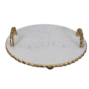 Plateau en bois de service pour pâtes et pizzas usagées polyvalentes de qualité supérieure de style unique Plateau de service de finition en noyer - Product Image 5