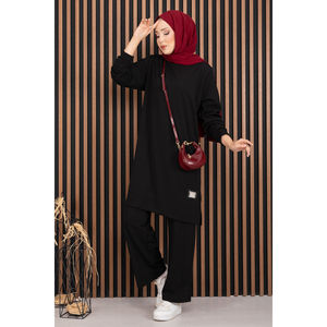 Conjunto Deportivo Modesto Detayl Siyah para Hombre - Product Image 3