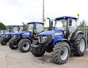 Tractor Agrícola Usado Lovol M754 de 100HP, Tractor Grande 4x4 con Cabina, Precio - Product Image 3
