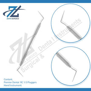 Instrumentos Dentales Premier RC 1/3, Curetas Gracey, Instrumentos Quirúrgicos Manuales de Acero Inoxidable Reutilizables, Certificación CE - Product Image 3