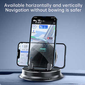 Soporte de coche de sujeción automática OEM rotación de 360 grados y soporte de teléfono multifunción flexible Fácil de instalar para uso en escritorio - Product Image 2