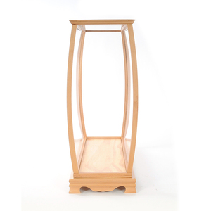 Vitrine en bois massif pour décoration de maison de modèle de bateau de taille moyenne pour le salon (91.4Lx33Wx80H cm) - Product Image 4