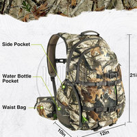 Sac de chasse modulaire pour chargements personnalisés et accessoires Sac de chasse compatible avec support d'arbre avec attaches sécurisées