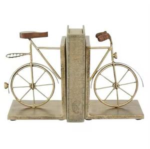 Sujetalibros decorativo de colección de cabeza de caballo niquelado para estantes de sujetalibros de Metal negro decorativos para el hogar - Product Image 2