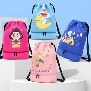 Dry Wet Separation <b>Swim</b> <b>Bag</b> Large Capacity Travel Backpack for Kids Waterproof Sports & Shoe Organizer - Product Image 1