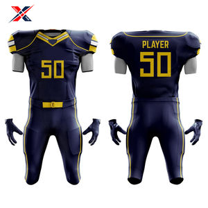 Haute qualité 2025 nouveauté maillot de Football américain 100% Polyester Logo personnalisé uniformes de Football américain prix pas cher - Product Image 4