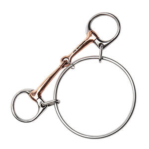 Mors de cheval en acier inoxydable de qualité supérieure, embout en cuivre, couleur et taille personnalisables, modèle Apto Enterprises AE-12283 pour un confort accru - Product Image 6