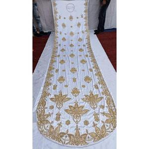 Vestido de novia de Material Dirac de seda con cuentas somalíes exclusivo de alta calidad exportador indio directo somalí exclusivo de alta calidad - Product Image 2