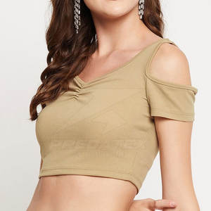 Top Corto Informal de Diseño Personalizado 100% Algodón para Mujer - Alta Calidad, Ecológico, Cómodo para Uso en Exteriores - Product Image 4