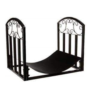 Iron <b>Log</b> Holder Firewood Rack Durable & Rust-Resistant for Indoor/Outdoor Use Modern Design Camping - Product Image 3