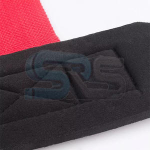 Correas de espiga para levantamiento de pesas de alta tendencia, muñequeras de entrenamiento con relleno de neopreno, accesorios de gimnasio para compresión - Product Image 2