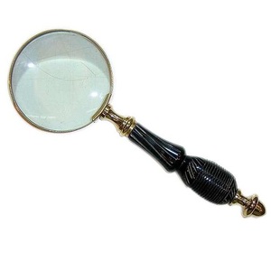 2025 aspecto antiguo artesanía india venta al por mayor buena calidad Color bronce Metal diseño Vintage lupas de cristal - Product Image 5