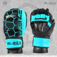 Gants de boxe thaïlandaise professionnels pour combat en cage MMA, en cuir synthétique, séchage rapide, évacuation de l'humidité, entraînement en extérieur