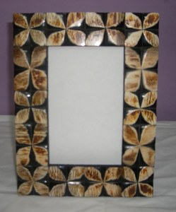 Elegant Handmade Naturals Blue and white Bone Inlay Photo <b>Frames</b> Resin Vintage Photo <b>Frame</b> Home Furnishings Table Decorations - Product Image 3
