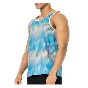 Débardeur décontracté pour hommes, imprimé OEM 100% coton, jersey simple d'été respirant en XL Vente en gros directe Meilleure valeur - Product Image 4