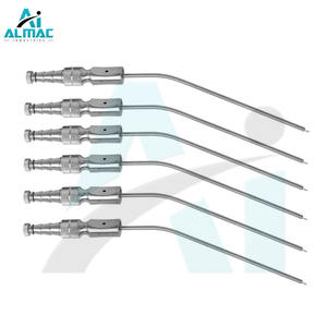 เครื่องมือผ่าตัดด้วยมือท่อดูดจมูกสแตนเลสเกรดสูงใช้ซ้ำได้ - Product Image 3