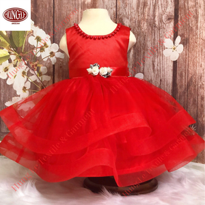 Vestido de fiesta de princesa de malla dura para niñas que son el centro de la fiesta - Product Image 2