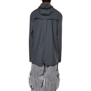 Veste de pluie coupe-vent légère et résistante à l'eau pour hommes pour l'hiver, col montant pour la randonnée, la course à pied, la pêche et les activités de plein air - Product Image 3