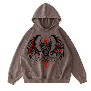 Sudaderas con capucha personalizadas para hombre, sudaderas con capucha sólidas, ropa informal de Hip Hop Unisex, sudadera térmica con capucha indefinida - Product Image 2