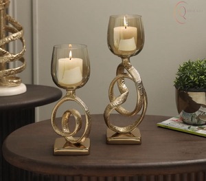 Porte-bougie élégant pour la décoration de table, idéal pour les hôtels, les restaurants et les acheteurs en gros - Product Image 2