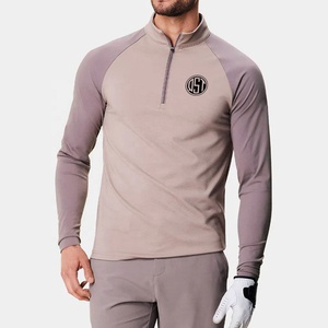 Sweat-shirts à demi-fermeture éclair de haute qualité pour hommes sweats à capuche à fermeture éclair épais en polaire avec logo personnalisé pour hommes au tarif d'usine - Product Image 1