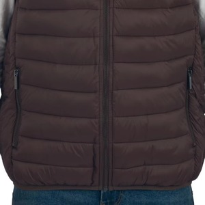 Chaleco acolchado ligero personalizado al por mayor para hombres 100% poliéster último chaleco acolchado transpirable chaleco acolchado de invierno resistente al agua - Product Image 5