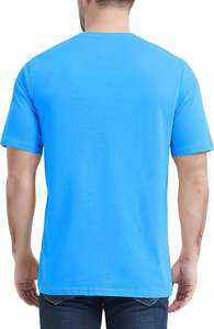 Camisetas de cuello redondo con medio hombro para hombre, camisetas de verano 2025 para hombre, ropa para hombre, stock a granel, camisetas de gran tamaño con hombros caídos para hombre - Product Image 2