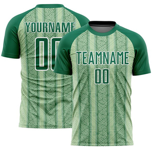 Maillot de football personnalisé pour hommes, polyester de haute qualité, sublimation, manches courtes avec nom du joueur, vente en gros, professionnel - Product Image 3