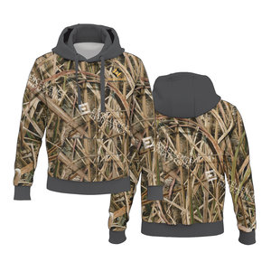 Sweat à capuche camouflage en coton et polyester pour hommes Sweats à capuche de chasse Style vintage Sweatshirts du Pakistan - Product Image 3