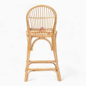 Tabouret de bar simple en osier et rotin pour la maison ou la cuisine commerciale et les salles à manger Best Seller of the Year - Product Image 2