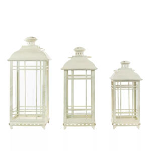 Linternas de vela de cristal de Metal de hierro hechas a mano modernas Diseño único Decoración del hogar Navidad Tamaños personalizados Logotipo personalizado - Product Image 6