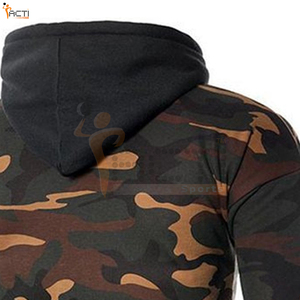 Sudaderas con capucha de lana con logotipo personalizado, ligeras, de alta calidad, pulóver liso en blanco, sudaderas con capucha de lana informal en blanco para hombres - Product Image 3
