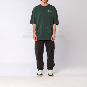 เสื้อยืดโอเวอร์ไซส์ดีไซน์ล่าสุดปี 2026 เสื้อยืดโอเวอร์ไซส์ผ้าฝ้าย เสื้อยืดโอเวอร์ไซส์ขายส่ง รับทำโลโก้เสื้อยืดโอเวอร์ไซส์ - Product Image 2