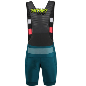 กางเกงปั่นจักรยานแบบสั้นรุ่นใหม่ล่าสุด ปักชื่อทีมได้ตามต้องการ  แบบ unisex  บุฟองน้ำ ระบายอากาศได้ดี ผลิตจากโพลีเอสเตอร์และสแปนเด็กซ์ ไร้ตะเข็บ เหมาะสำหรับปั่นจักรยานบนถนน - Product Image 6