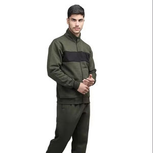 Logo personnalisé direct d'usine survêtement polaire léger et mince chaud nouveau printemps automne hiver équipement de sport pour le fitness grande taille - Product Image 1