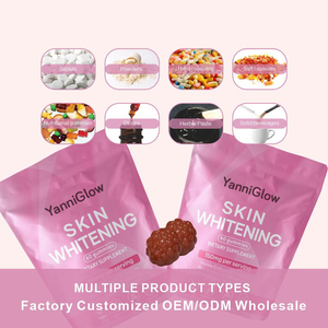 YanniGlow OEM ODM Gomas Antioxidantes para Clarear a Pele Suplemento Diário de Colágeno Gummy Candy - Product Image 5