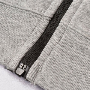 Vente en gros OEM 100% coton Sweats à capuche décontractés avec fermeture éclair et poche Derniers modèles de vêtements d'hiver pour hommes fabriqués au Pakistan - Product Image 4