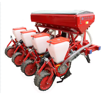 Semoir de maïs agricole 4 rangs semoir Machine à semer le maïs Attachement d'engrais pour une agriculture à haute efficacité Qualité supérieure
