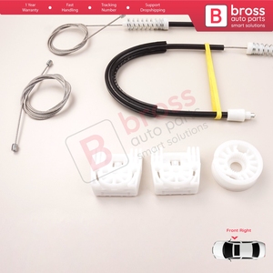 Kit de Reparación de Elevalunas Eléctrico Delantero Derecho BWR5274 para Clase C W204 S204 2006-2014 Clase E W212 S212 2009-2016 4/5 Puertas A2047 - Product Image 6