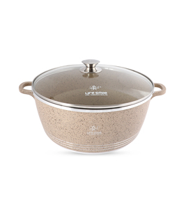 Casserole de cuisine antiadhésive avec revêtement en granit multicouche - Product Image 3