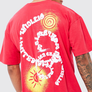 <b>Men's</b> Casual Style Summer Clothes 2-Piece Set <b>Short</b> Sleeve Tshirt & <b>Shorts</b> Printed Pattern Breathable Cotton - Product Image 4