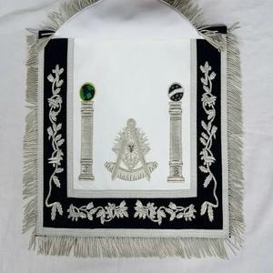 Tablier de broderie maçonnique conçu sur mesure Tablier maçonnique de broderie de conception personnalisée - Product Image 2