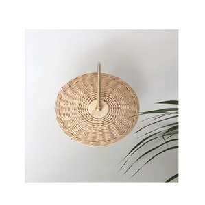 Lámpara de Techo LED Hecha a Mano de Hierro y Ratán con Diseño Oriental Antiguo, con Color y Tamaño Personalizables para Restaurante, Loft, Dormitorio - Product Image 5