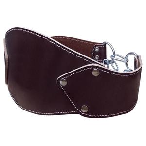 100% cuero de vaca de grano superior cinturón de inmersión transpirable Cadena de acero resistente logotipo personalizado entrenamiento físico para hombres y mujeres - Product Image 6