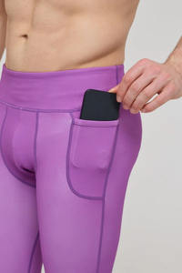 High Quality Custom Wholesale Quick Dry Workout Fitness Running <b>Leggings</b> New <b>Gym</b> Sportswear <b>for</b> <b>Men</b> - Product Image 3